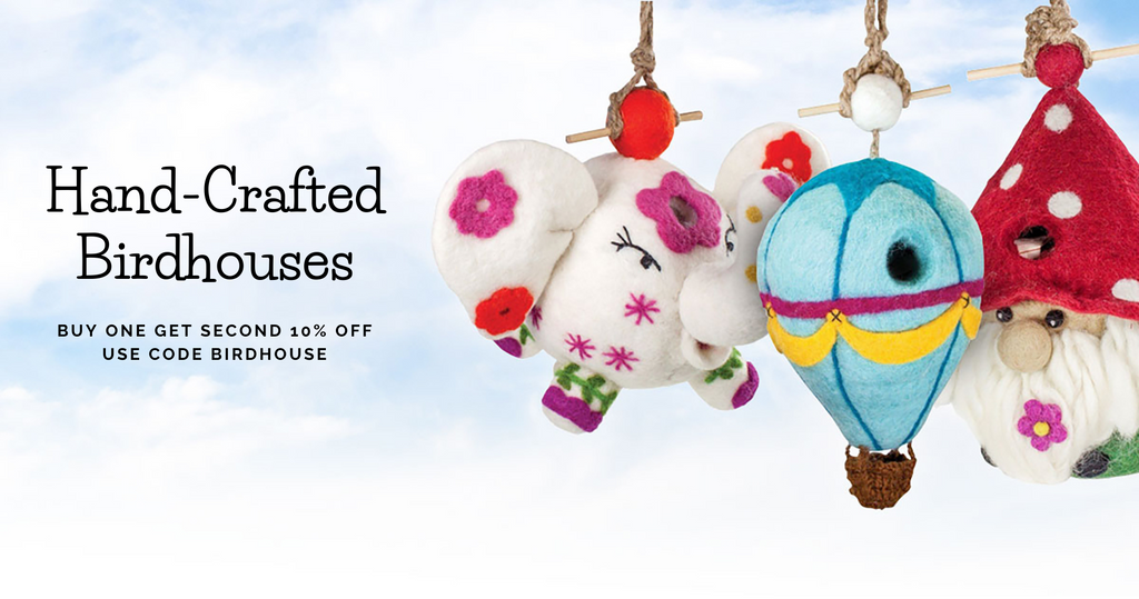 Handcrafted Birdhouses Buy One Get Second Ten Percent Off